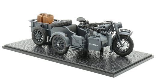 BMW R75 Panzerfaust 30 mit Beiwagen und Anhänger (grau)